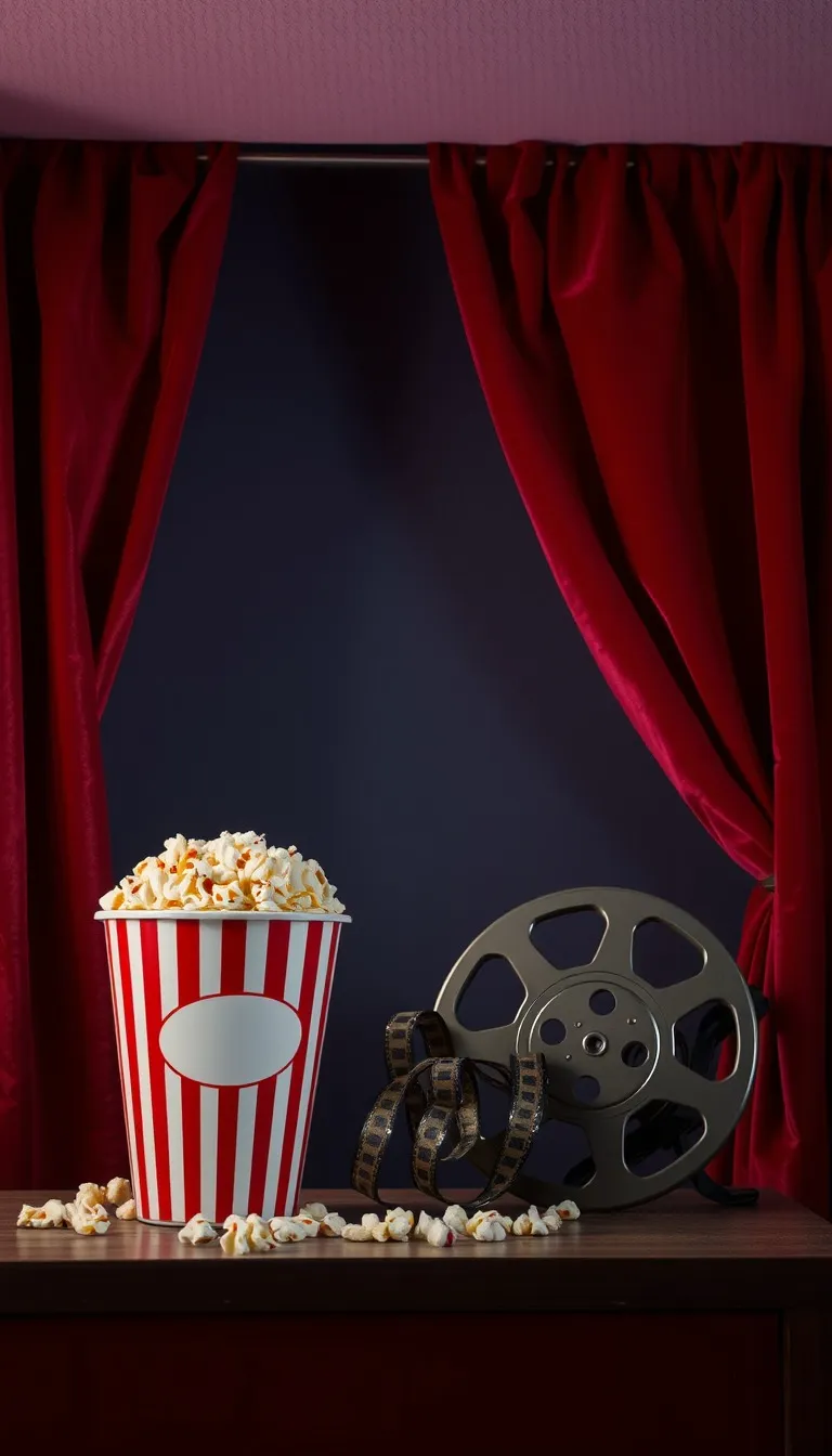Invitație Majorat 18 ani Seară de Film