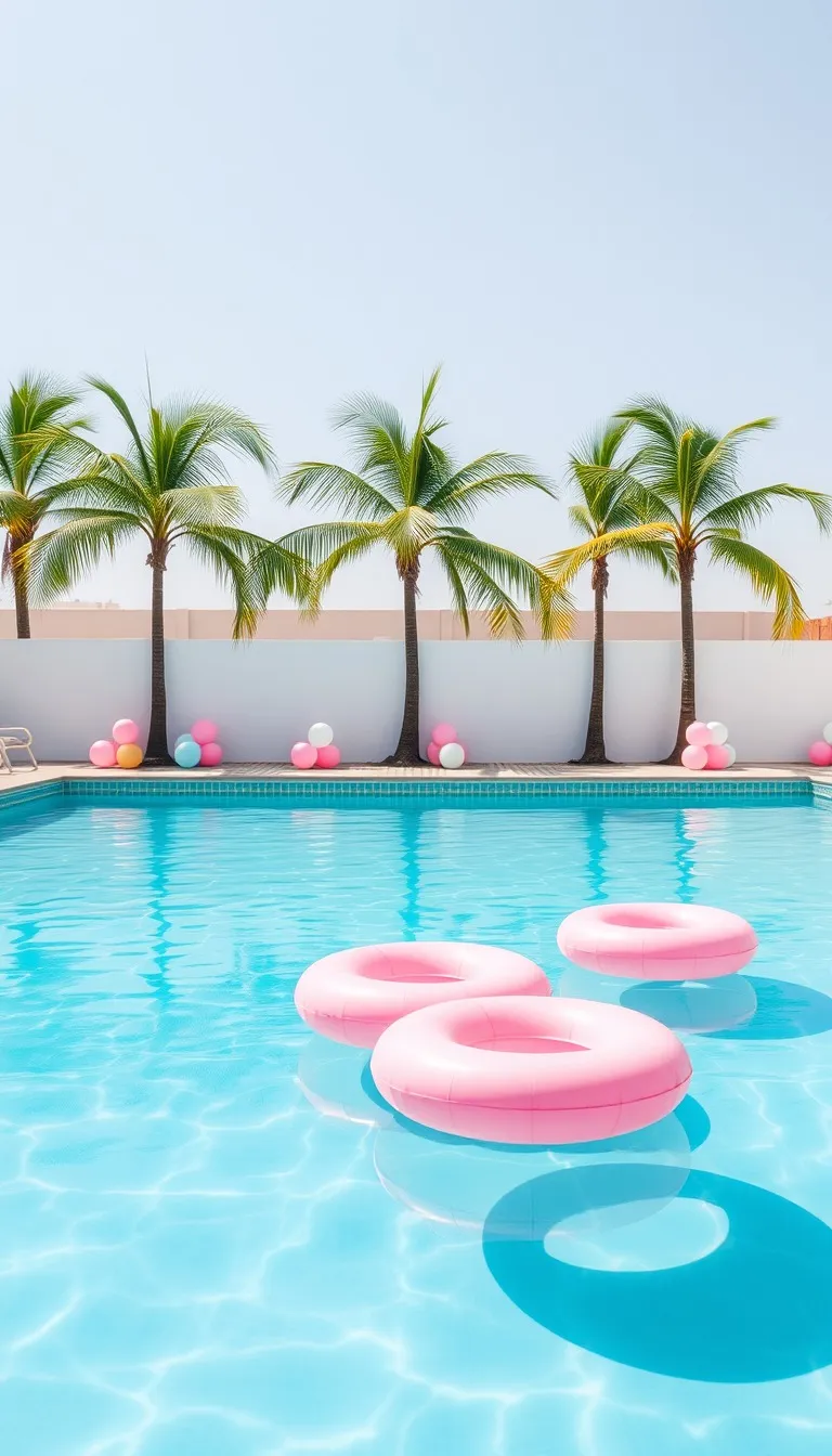Invitație Majorat 18 ani Pool Party