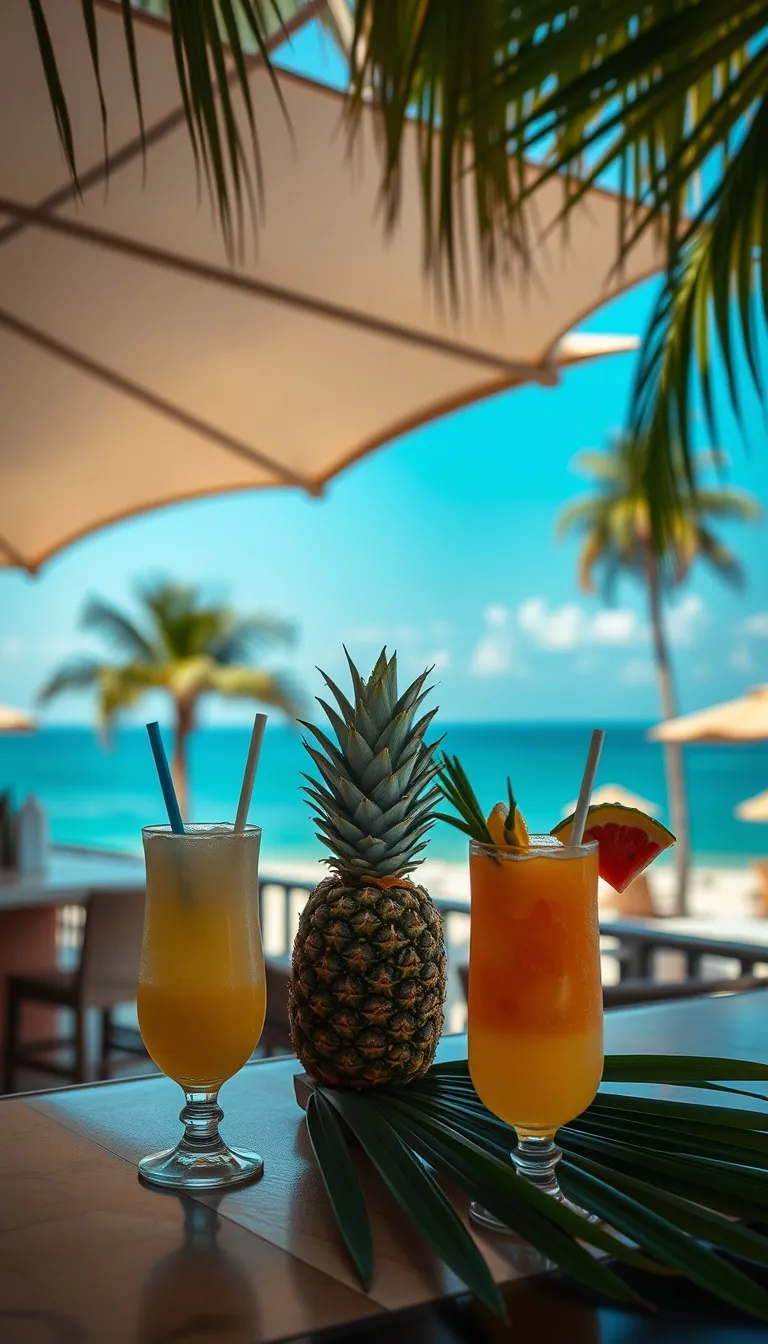 Invitație Majorat 18 ani Tropical