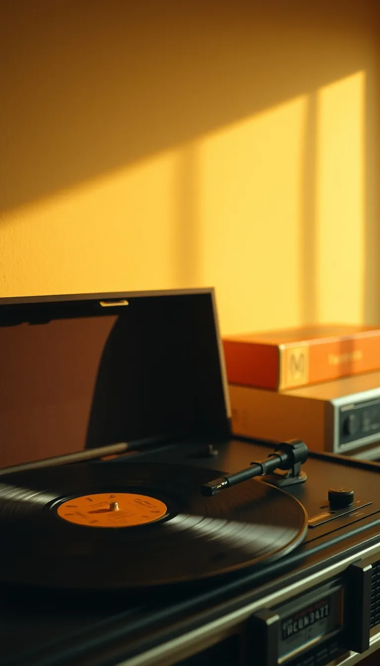 Invitație Majorat 18 ani Vinil Retro