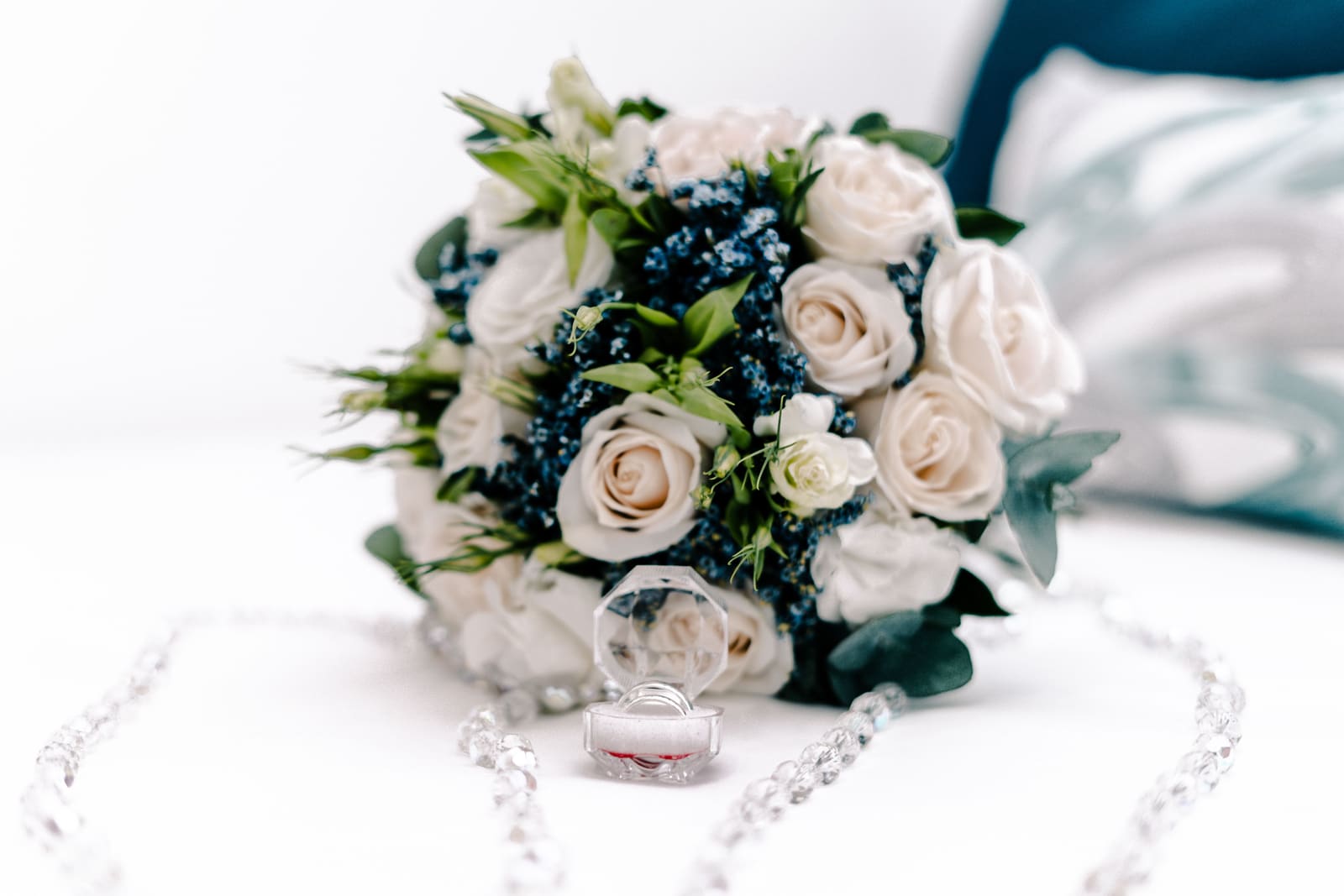 Wedding invitation azure-vow