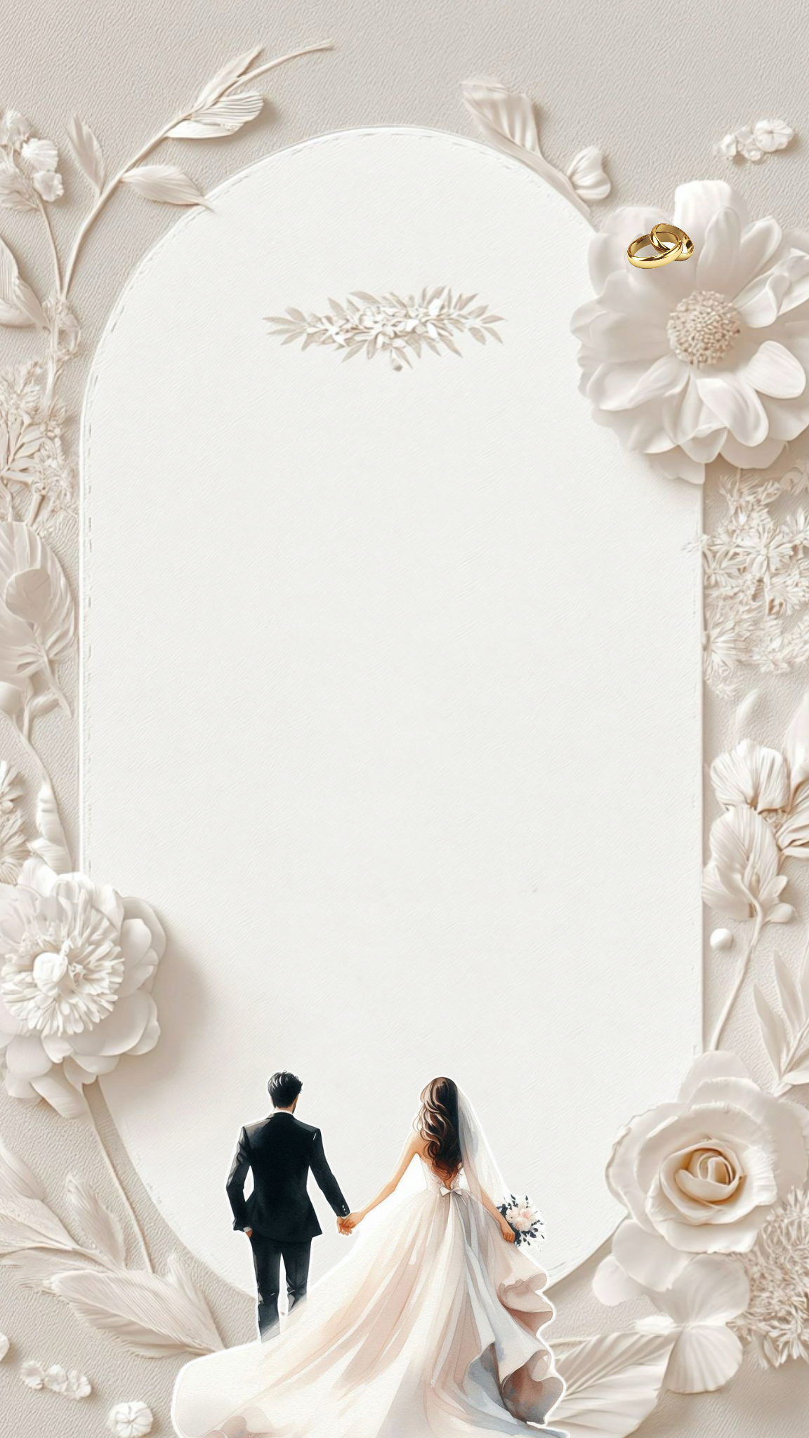 Wedding invitation Angelic