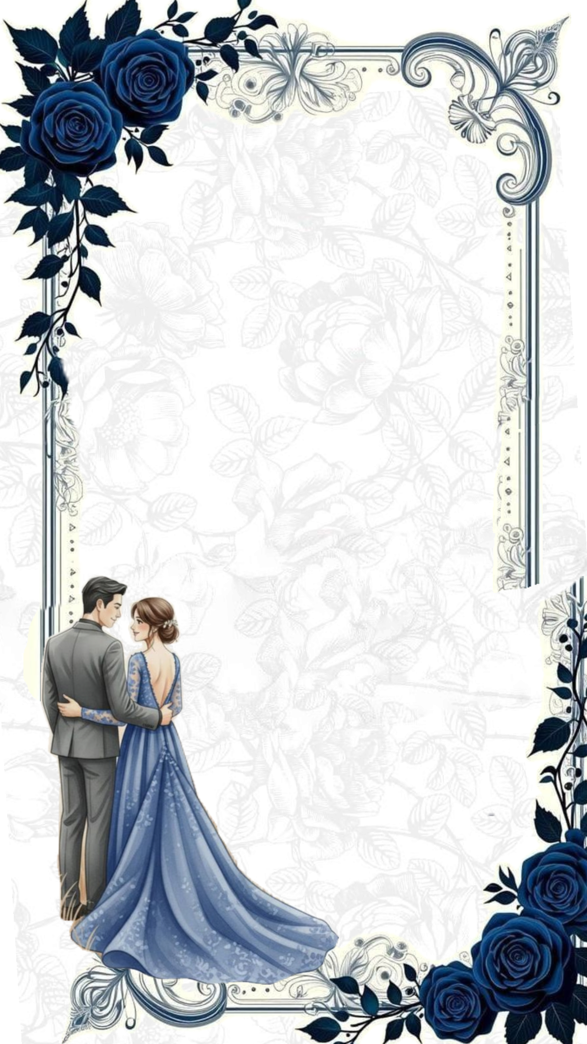 Wedding invitation Botanical