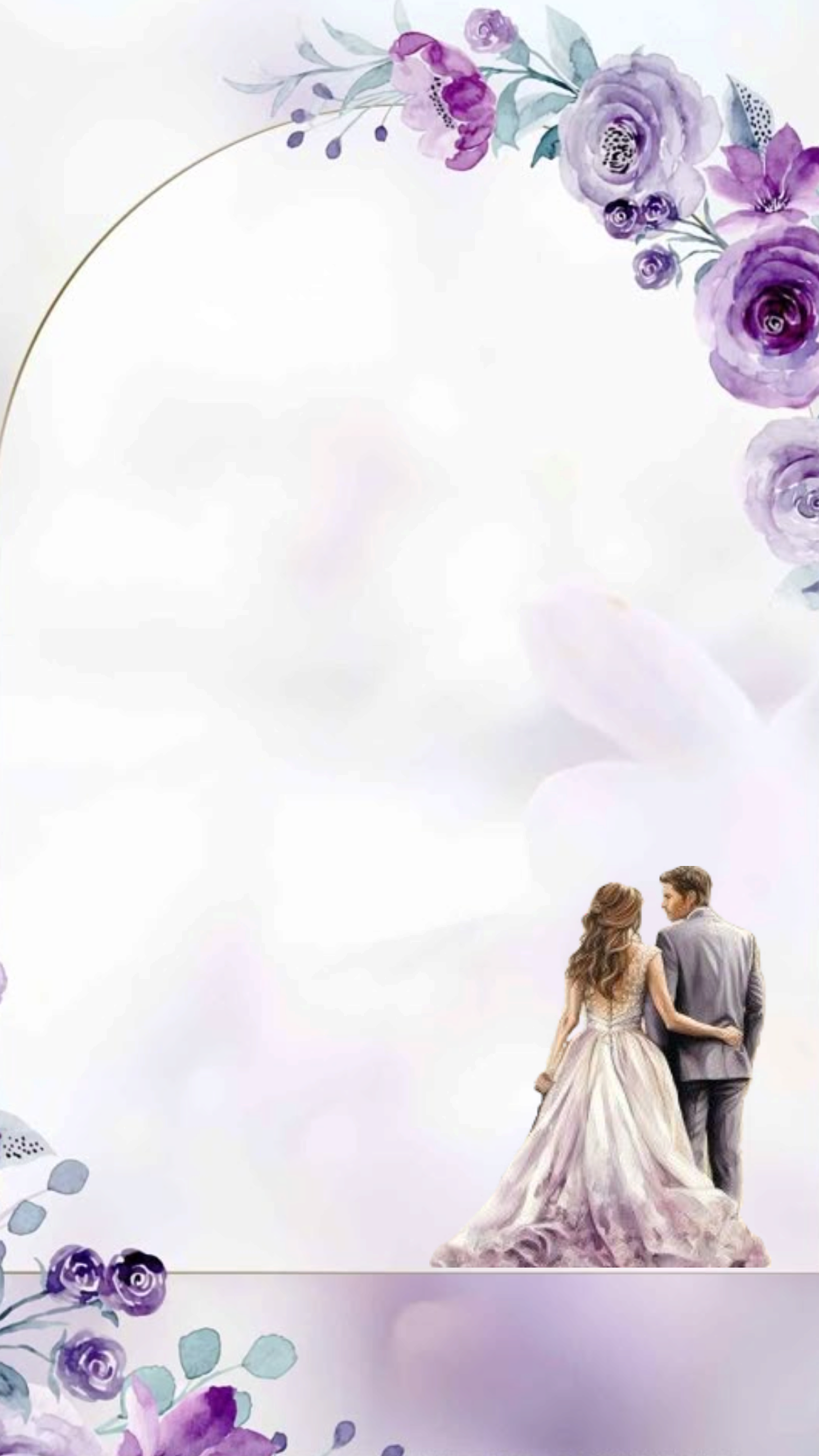 Wedding invitation Ocean